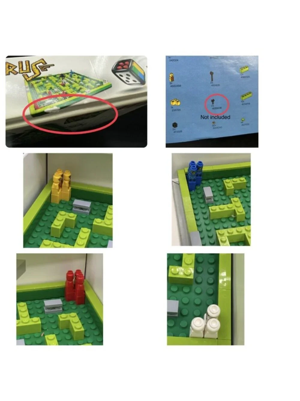 Lego Game Minotaurus 3841 Board Game Box Mini Figures Manuals READ